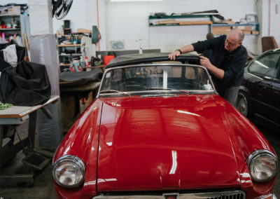 convertible roof top repair